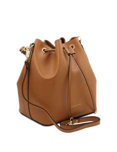 Borsa secchiello in pelle | Made in Italy | Verapellestore 2