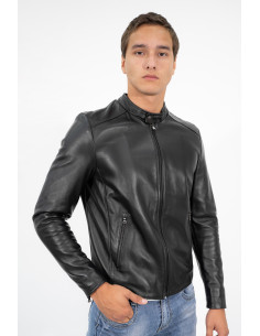 Giacca in pelle uomo – Caposele | Made in Italy | Verapellestore.com