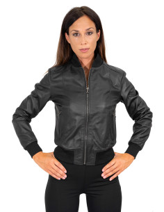 Bomber in pelle da donna - Serino | Made in Italy | Verapellestore.com 2