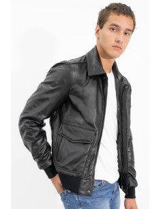 Bomber in pelle - Monteforte | Made in Italy | Verapellestore.com 2