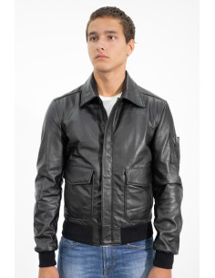 Bomber in pelle - Monteforte | Made in Italy | Verapellestore.com