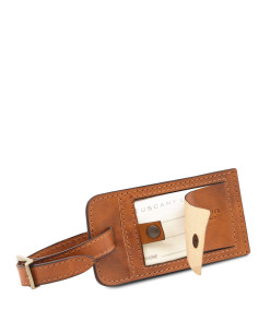Etichetta per bagaglio in pelle | Made in Italy | Verapellestore 2